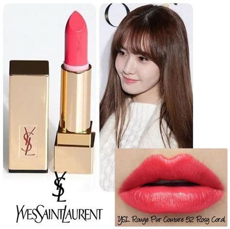 ysl lip 52 pantip|ysl 52 lipstick review.